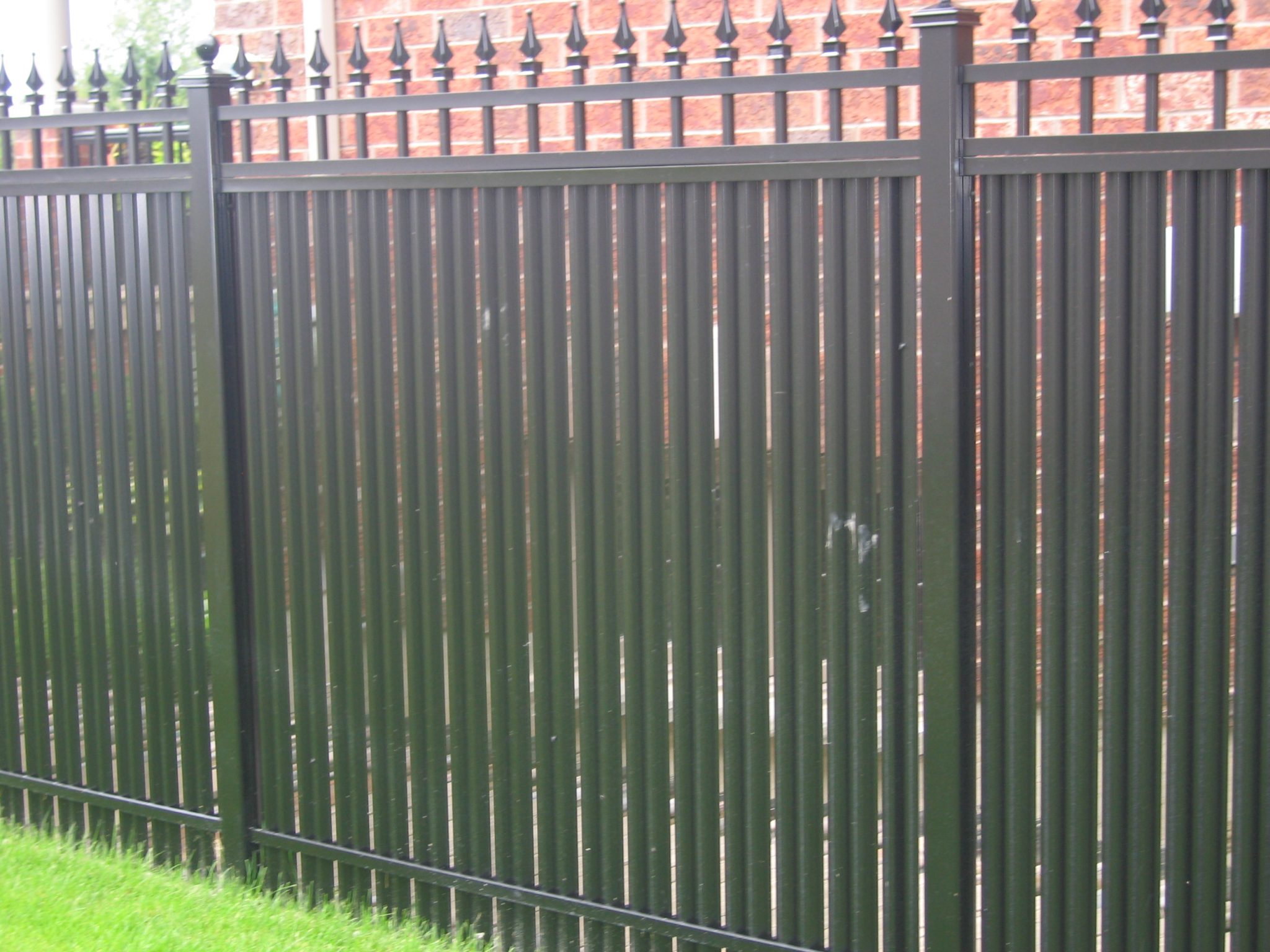 Privacy fence picketed