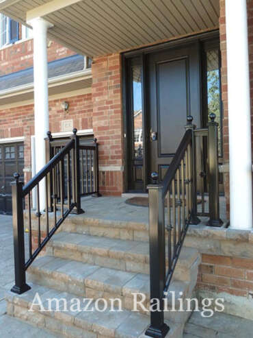 Aluminum Pickets Railing for Deck, Porch & Stair in Toronto